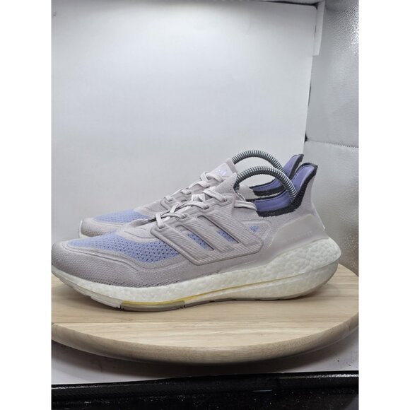Adidas UltraBoost 21 Womens Size 9.5 Pink Purple Athletic Running Shoes Sneakers - Picture 1 of 11
